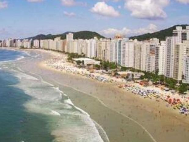 Apartamento Pitangueiras - Guarujá Bagian luar foto